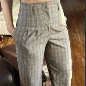 Plaid Trouser